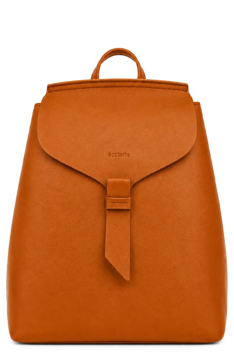 Clementine Leather Backpack