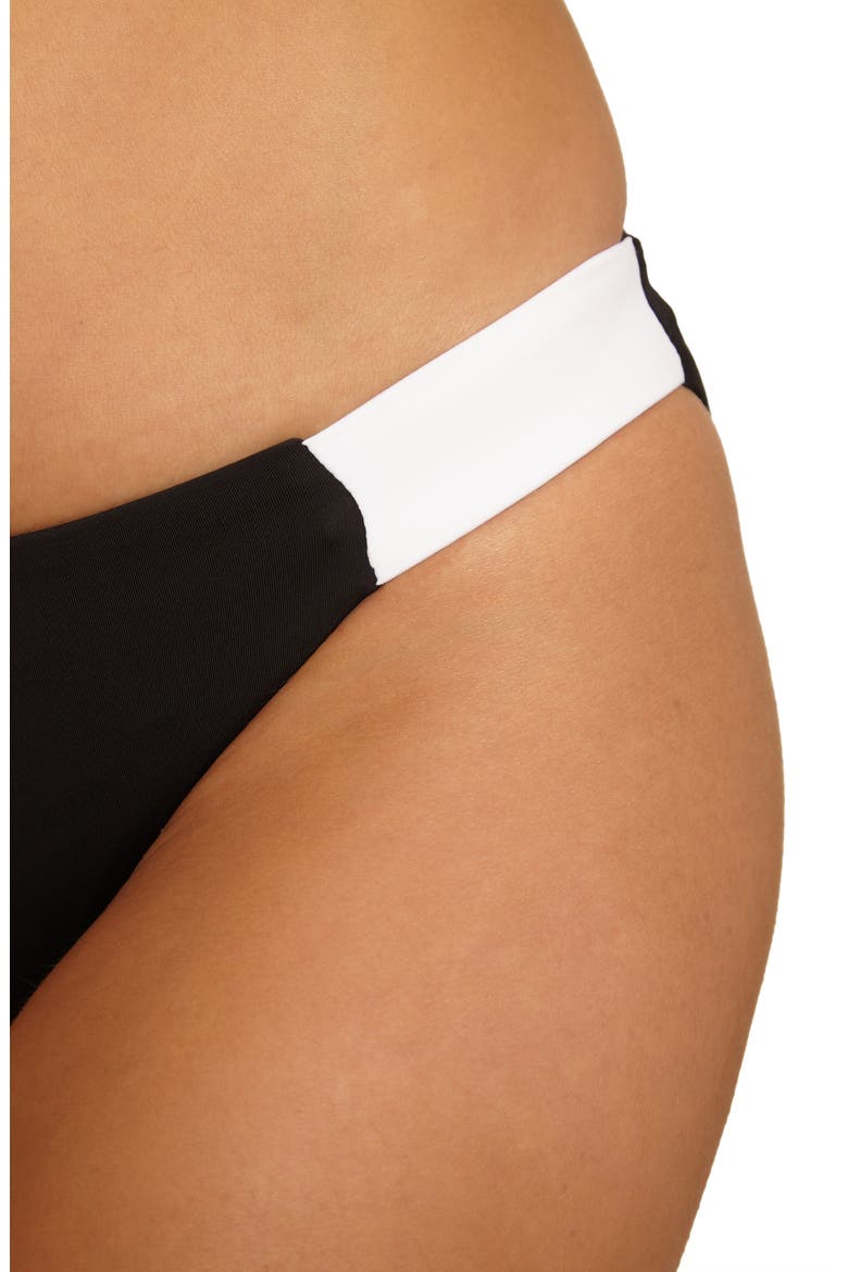 Sport Mode Hipster Bikini Bottoms, Alternate, color, BLACK