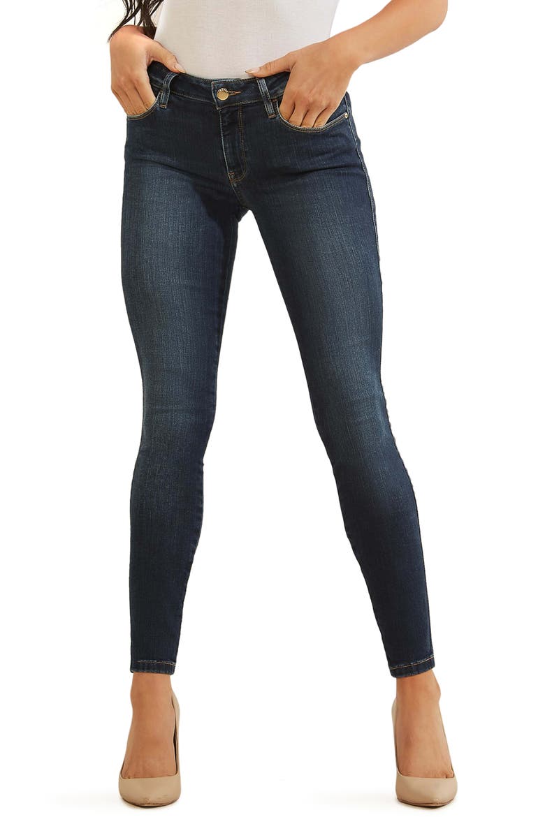 Sexy Curve Skinny Jeans, Main, color, CUMB-BROWN