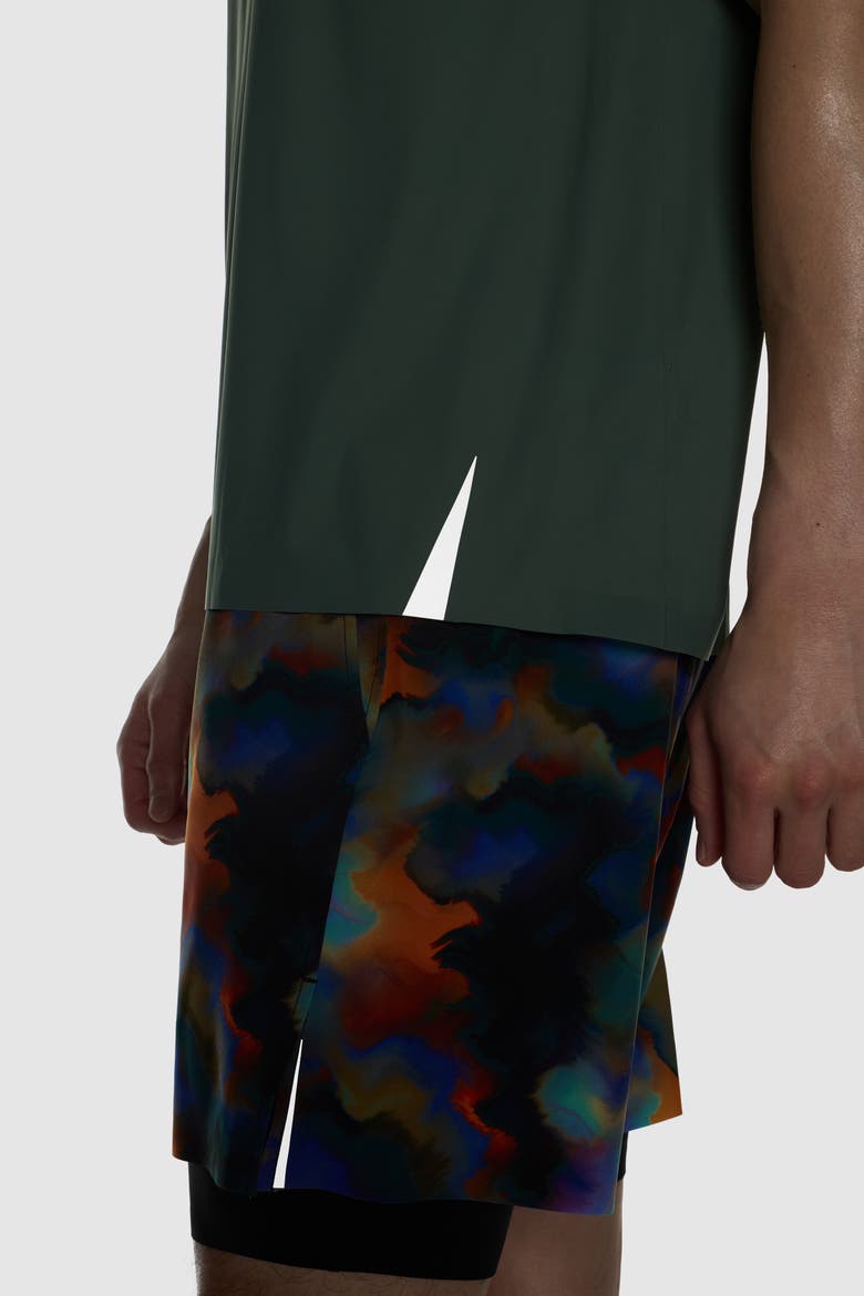 Run Interlock Stride Short Sleeve, Alternate, color, Soft Olive