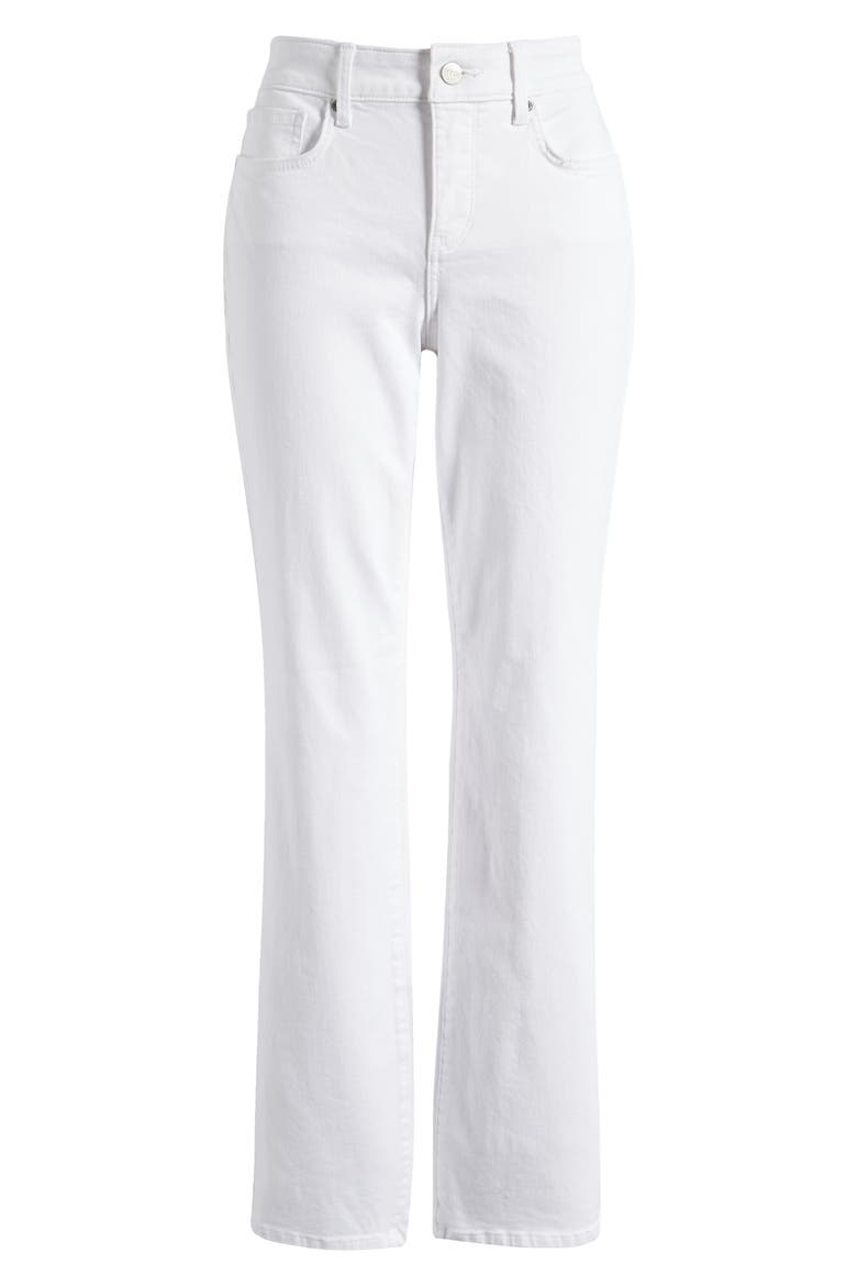 Marilyn Straight Leg Jeans, Alternate, color, OPTIC WHITE
