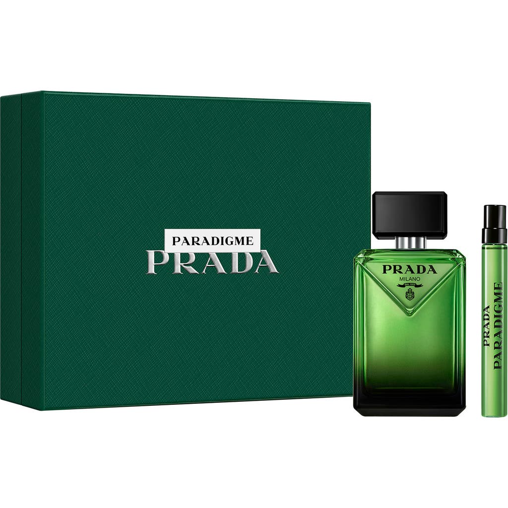 Prada Paradigme Eau De Parfum Set In Transparent