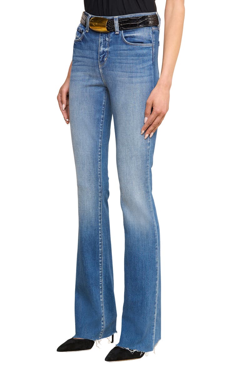 Ruth Raw Hem Straight Leg Jeans, Alternate, color, CAMBRIDGE