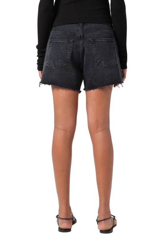 Shop Agolde Parker Long Shorts In Fright