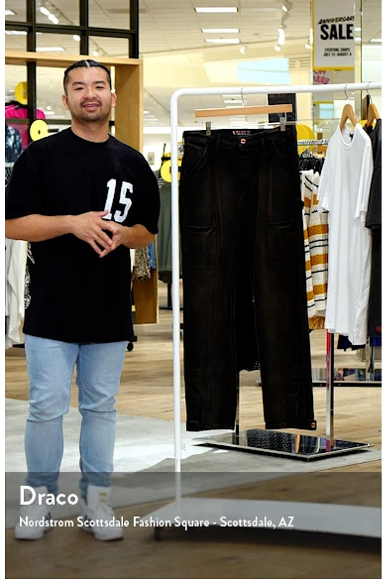 Straight Leg Carpenter Jeans video