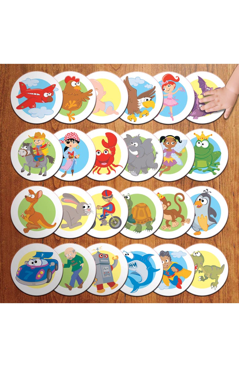 Outset Walk Like A Chicken No Reading Required Hide & Seek Roleplaying Activity Game, Alternate, color, Multicolored