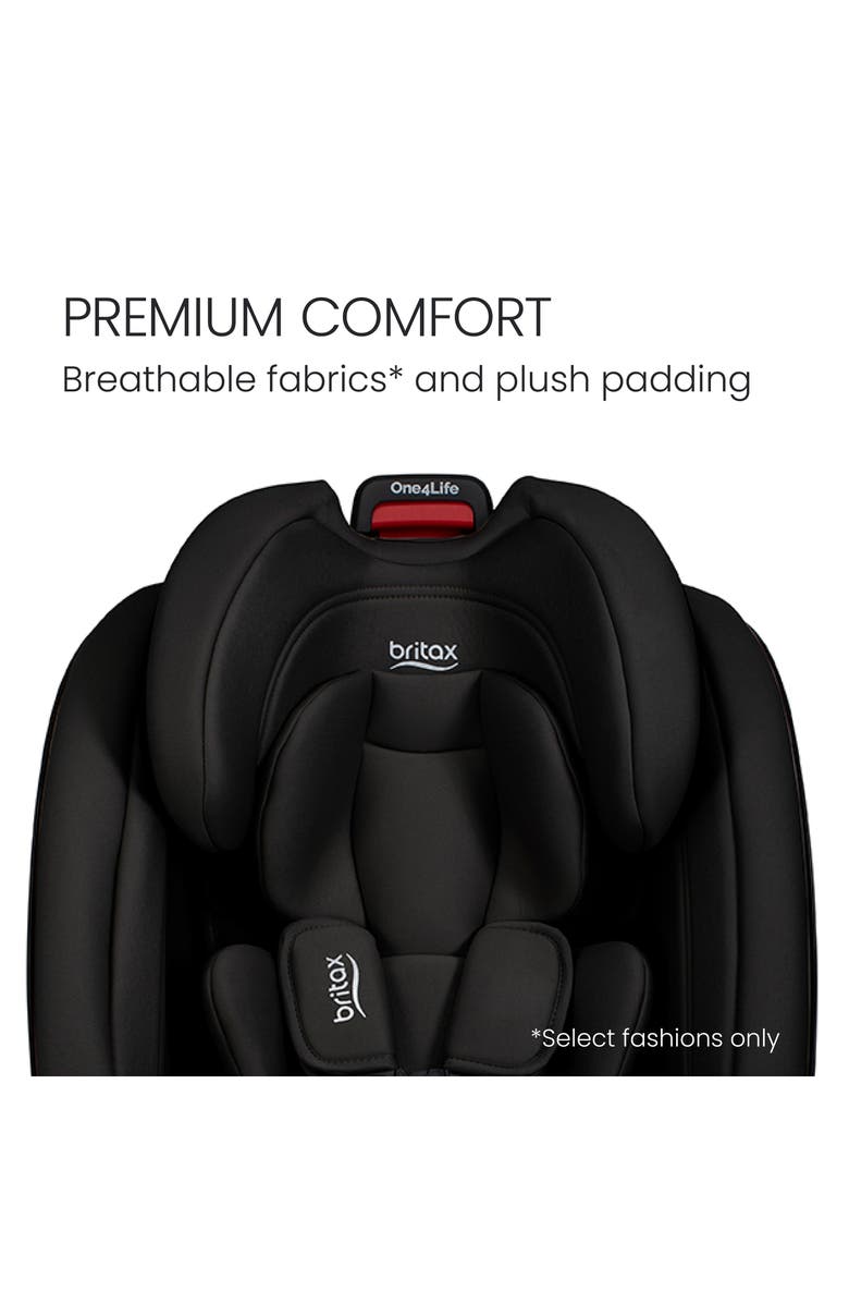 Britax One4Life<sup>®</sup> ClickTight<sup>®</sup> All-in-One Car Seat & Booster Combo, Alternate, color, Raven Black