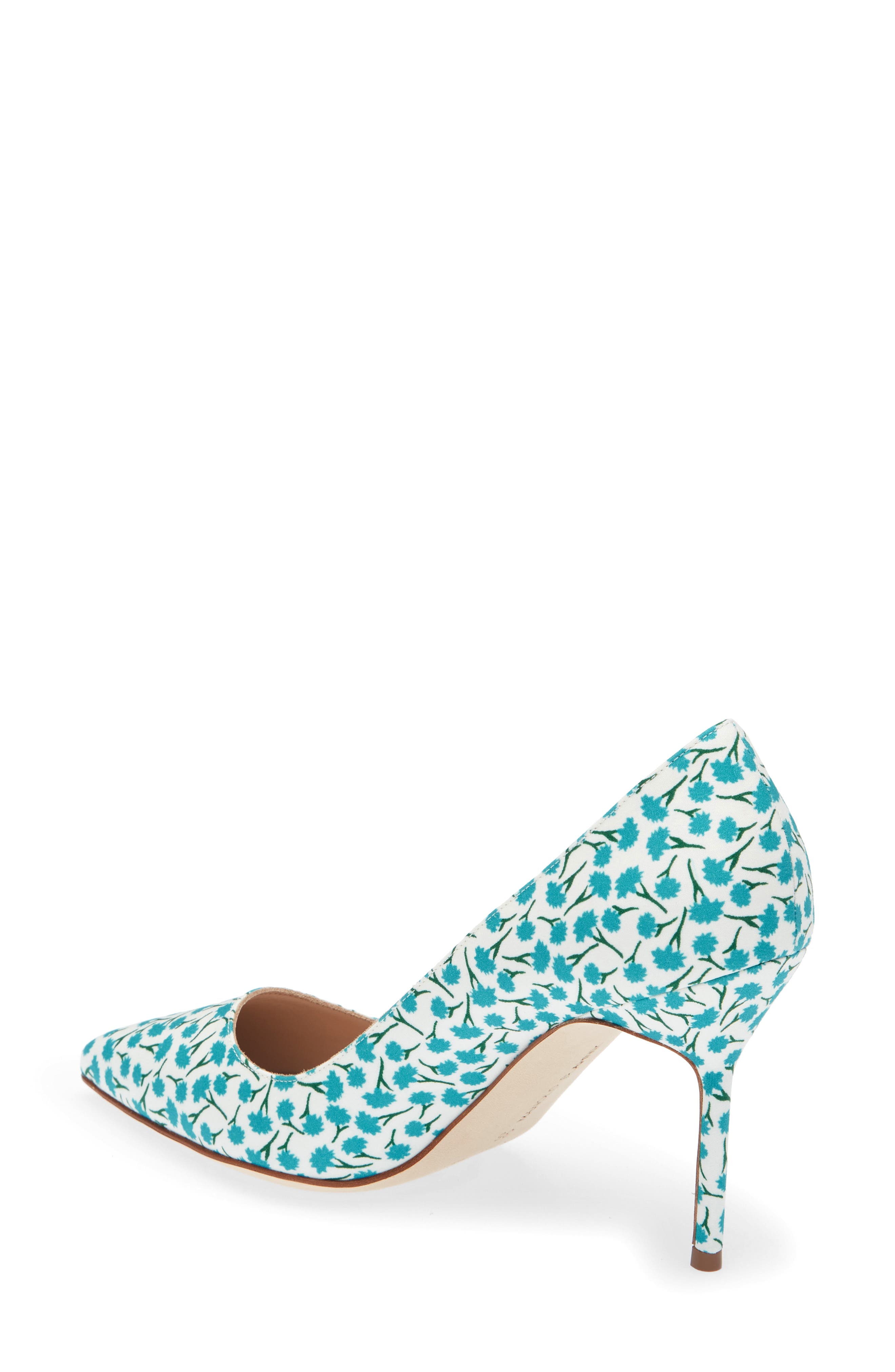 Manolo Blahnik BB Pointed Toe Pump, Alternate, color, 