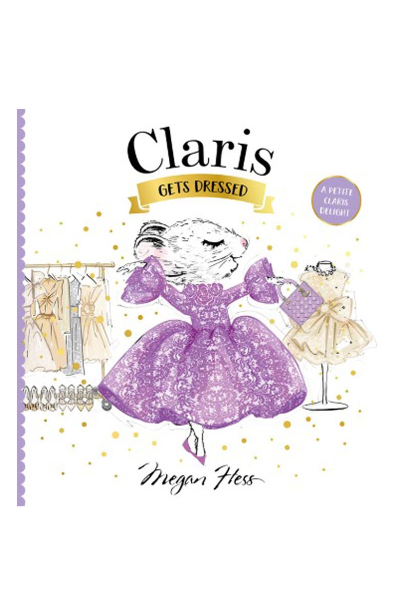 Chronicle Books Claris Gets Dressed Book, Main, color,