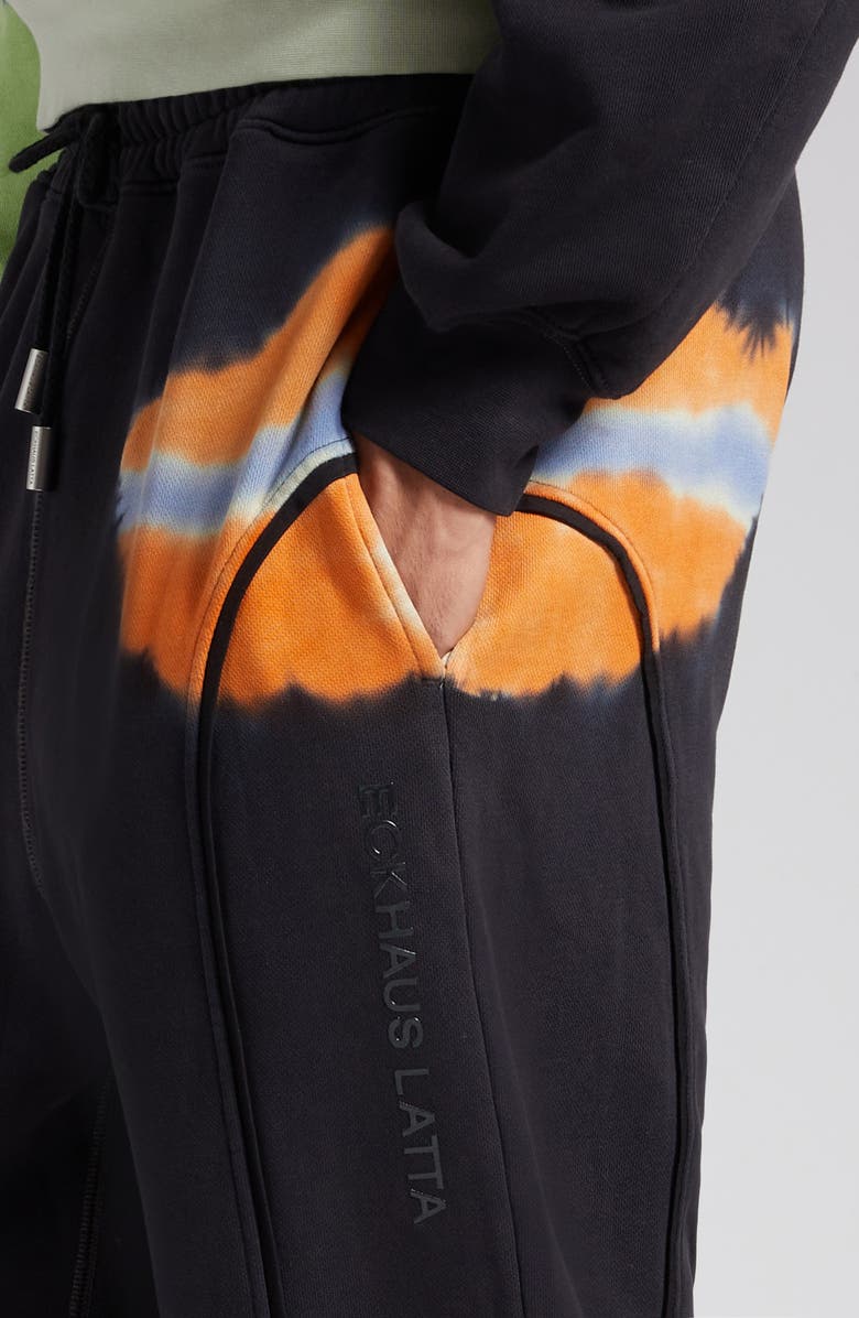 Eckhaus Latta Atmosphere Tie Dye Sweatpants, Alternate, color,