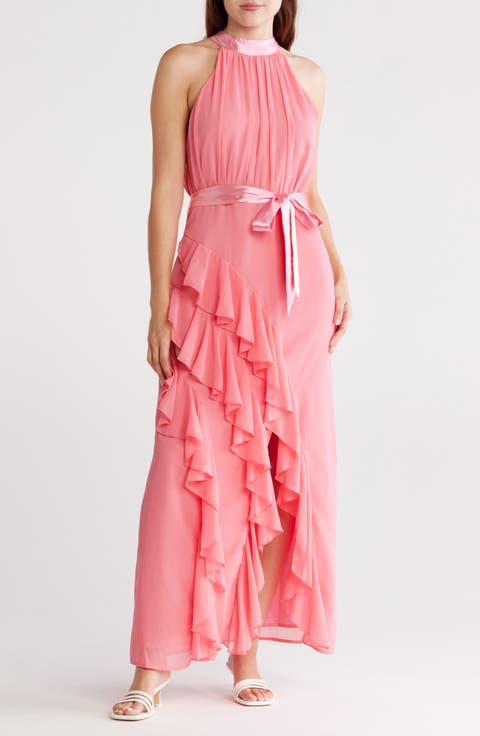 Nadine Ruffle Maxi Dress
