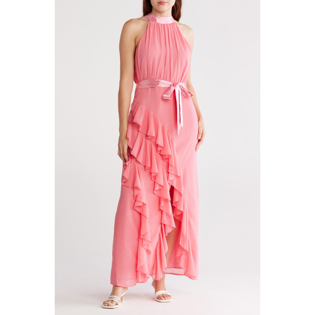 Area Stars Nadine Ruffle Maxi Dress