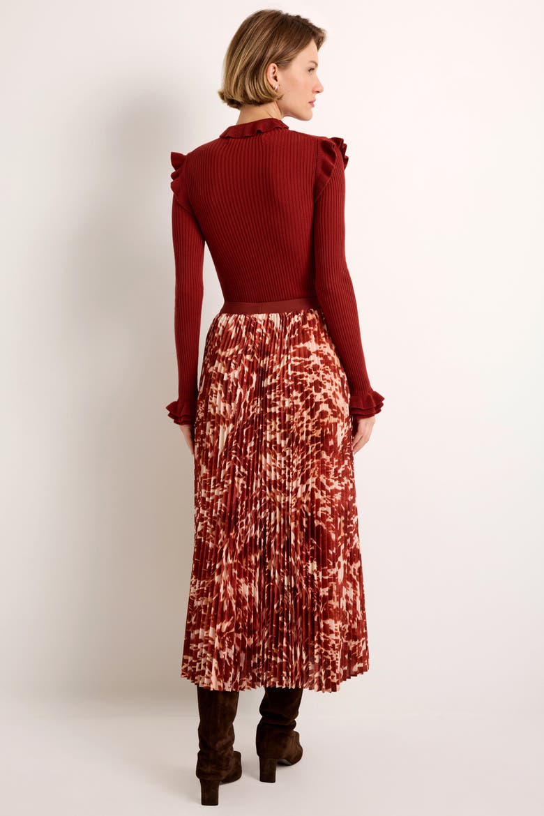 Tinley Turtleneck, Alternate, color, Auburn