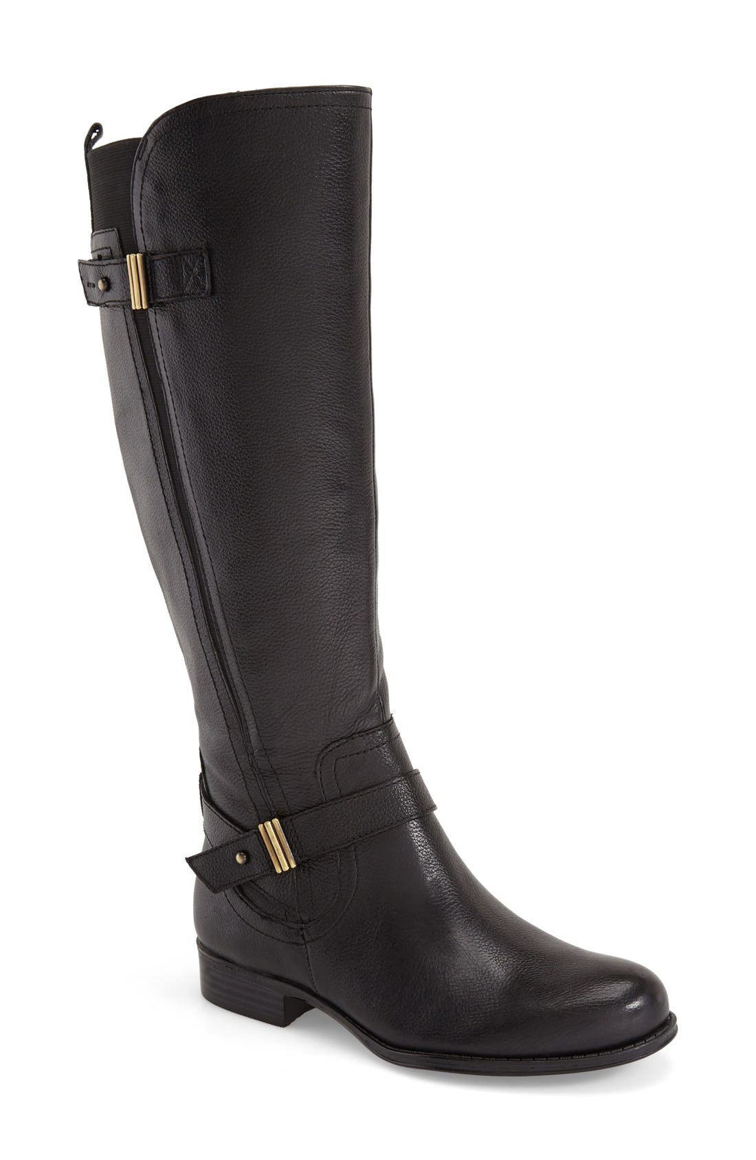 Naturalizer 'Joan' Riding Boot, Main, color, 