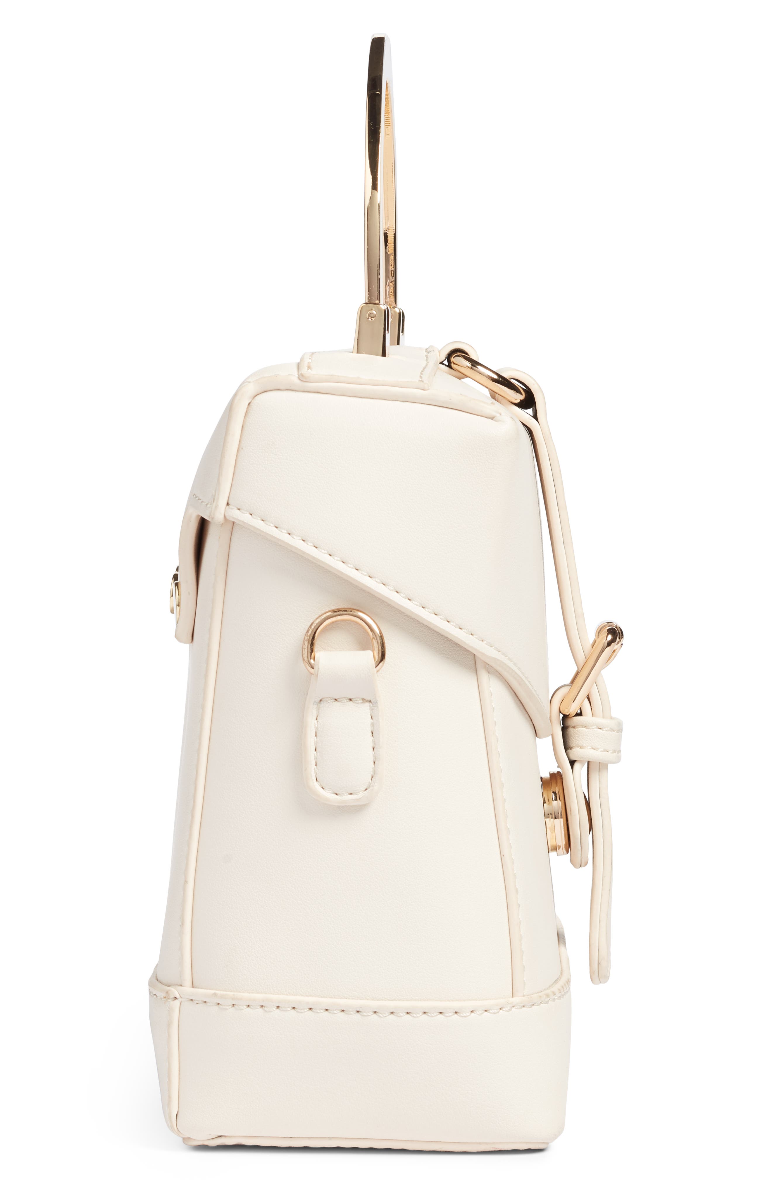 Street Level Top Handle Studded Bag, Alternate, color, 