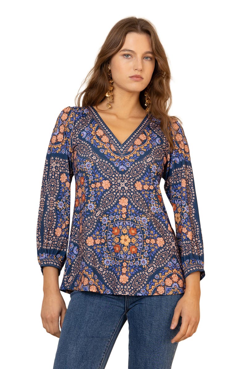 Hale Bob Paloma Jersey Top, Alternate, color, 