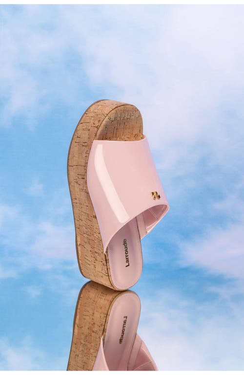 Larroude Women's Charli Platform Sandals In Pink