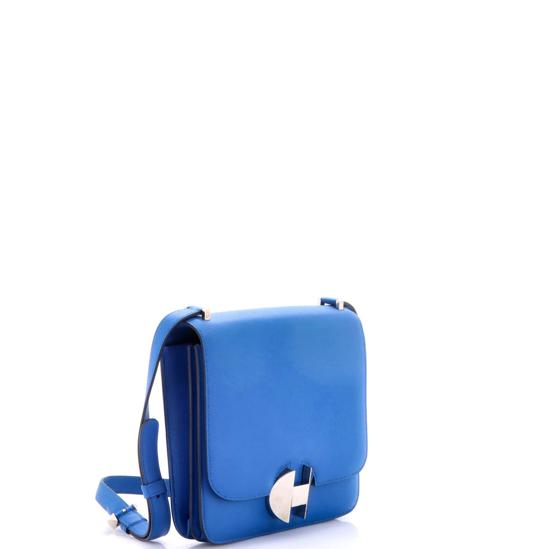 Pre-Owned Hermes 2002 Shoulder Bag Evercolor 20, Alternate, color, Mykonos