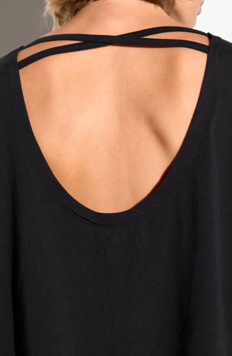 Spiritual Gangster Vanessa Top, Alternate, color, Black