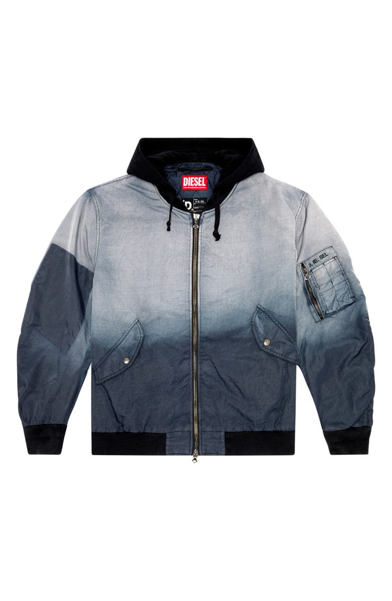 DIESEL<sup>®</sup> Common Hooded Nylon Jacket, Alternate, color,