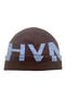 Fuzzy Logo Knit Beanie