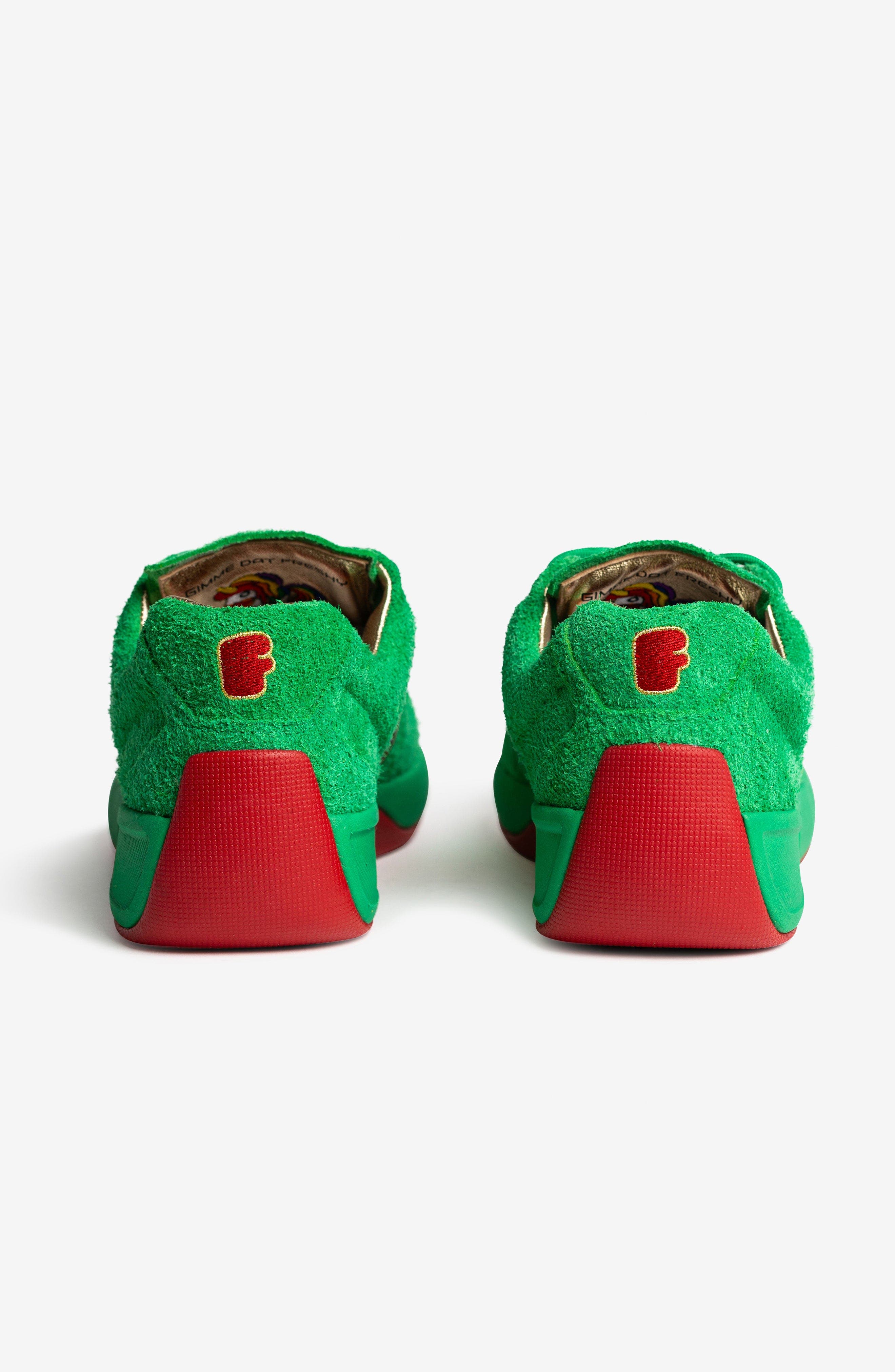 Freshy Brites Sneaker, Alternate, color, Lime Cordial