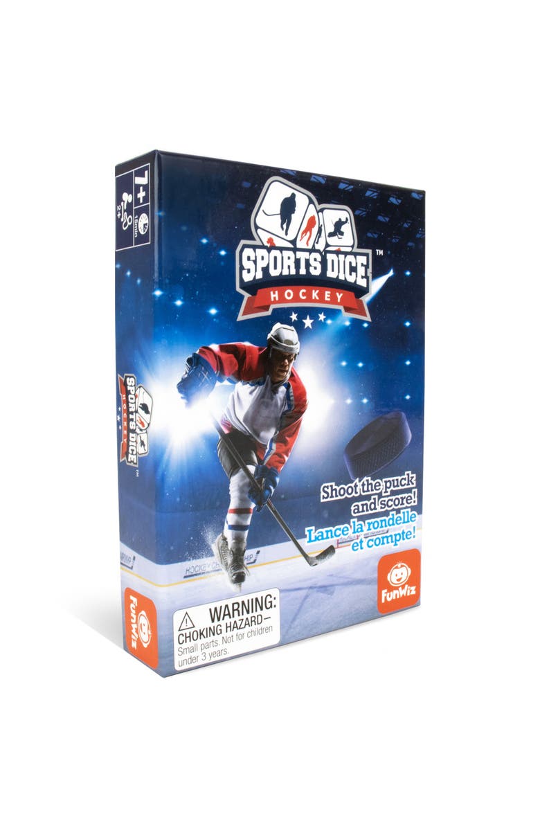 FoxMind ports Dice Hockey Board Game, 2 or 4 Players, Main, color, 