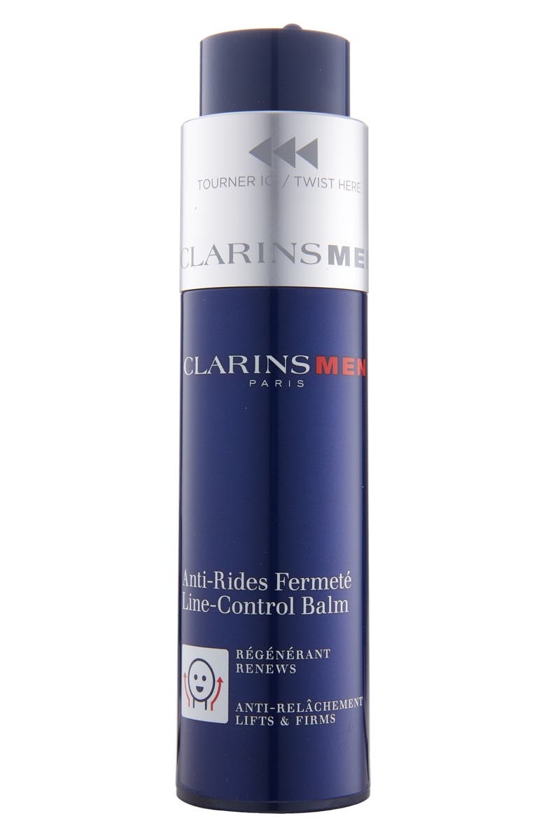 Clarins Men Line-Control Anti-Aging Moisturizer Balm, Main, color, 