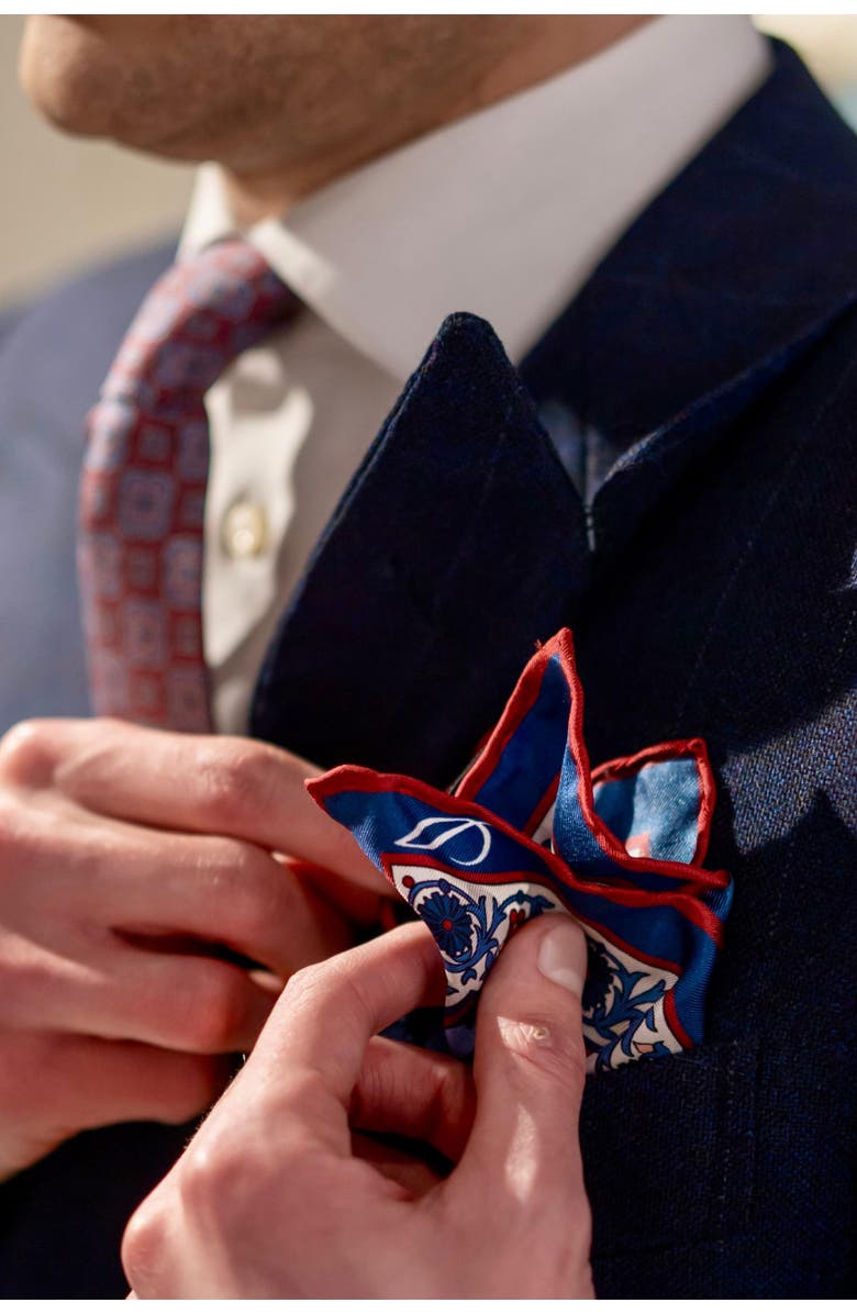 Elizabetta Ibiza - Silk Pocket Squarefor Men, Alternate, color, 