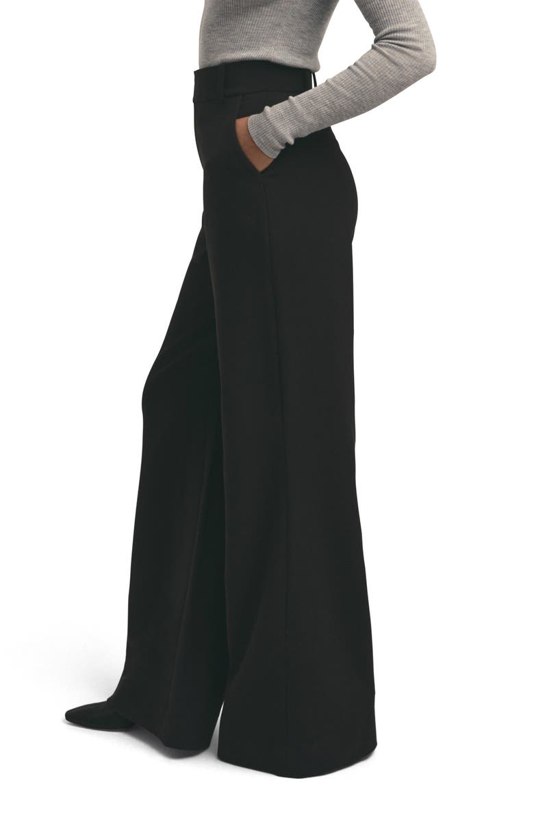 Favorite Daughter The Jones Wide Leg Pants, Alternate, color, Black