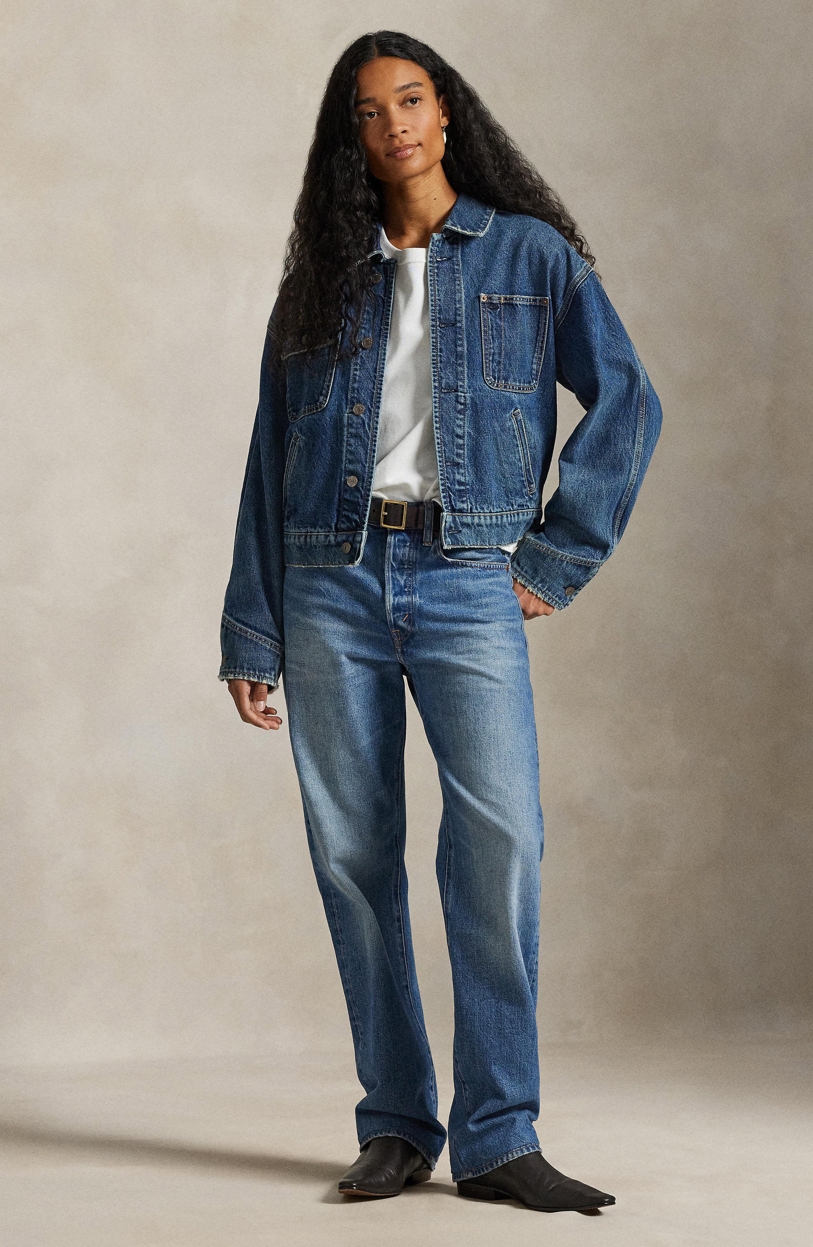 Dungaree Denim Jacket (Women) | Nordstrom
