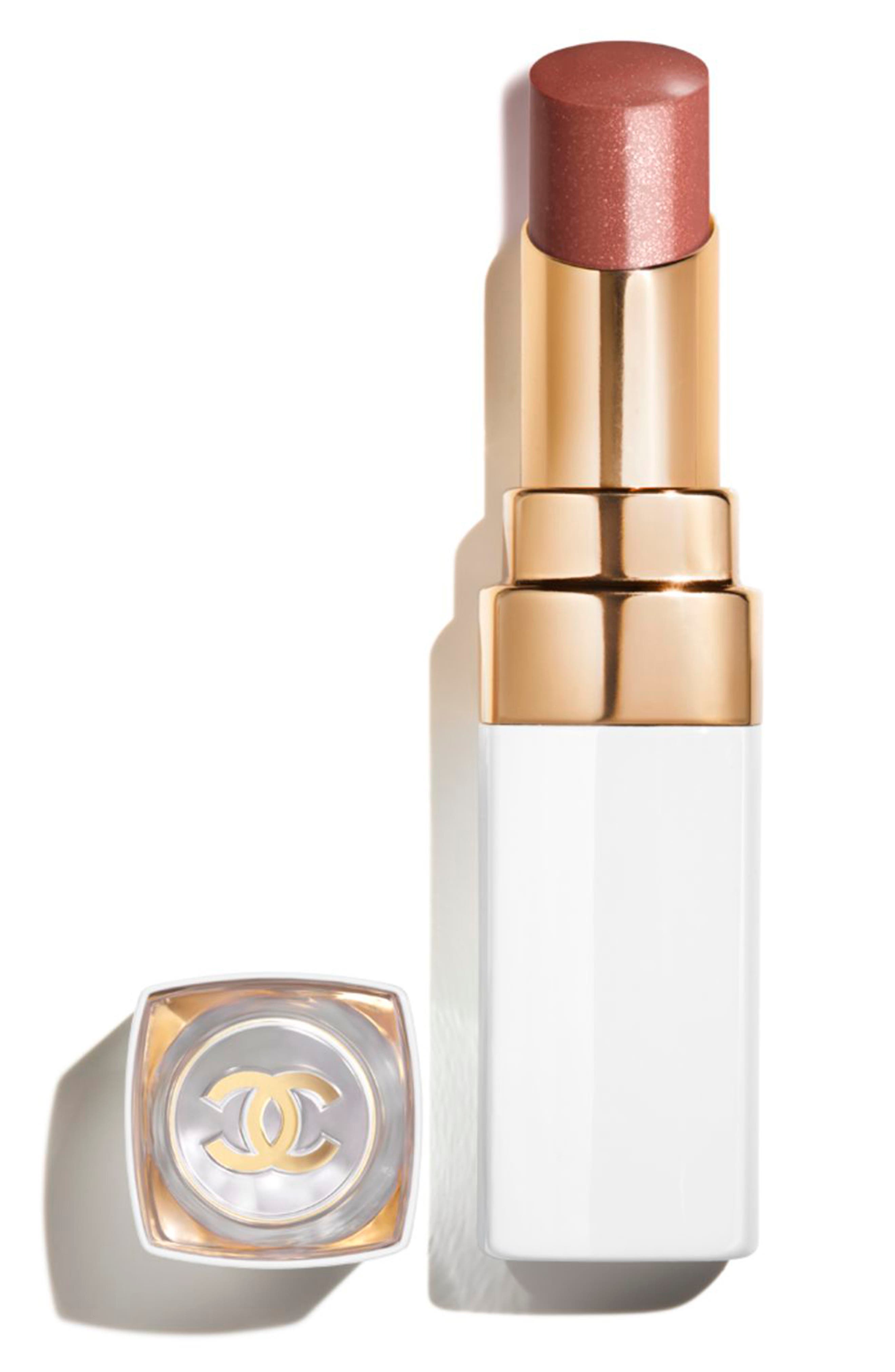 CHANEL LA CRÈME MAIN & ROUGE COCO BAUME ROUGE COCO BAUME SHINE Hydrating Beautifying Tinted Lip Balm