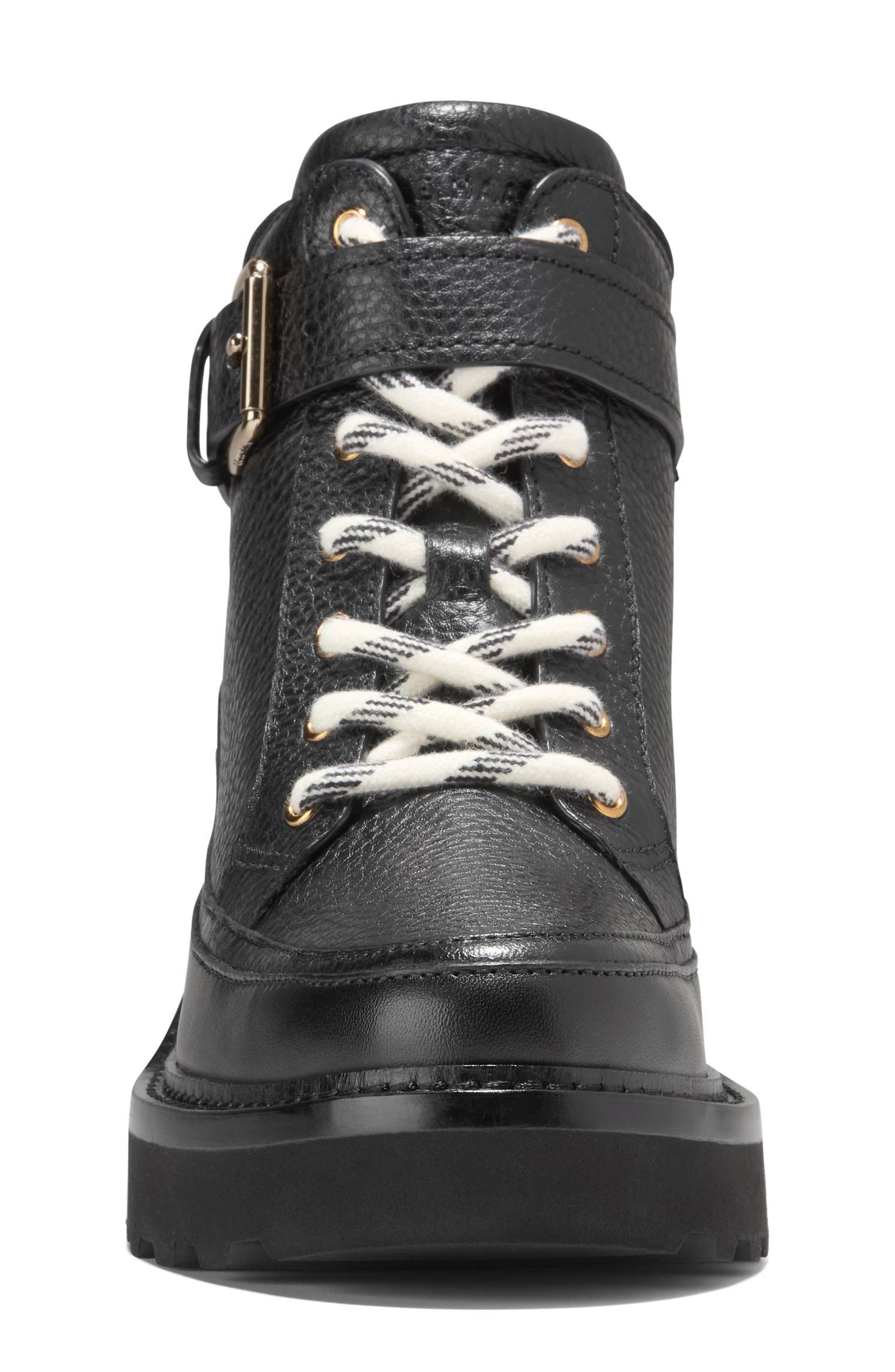 Cole Haan Shibley Waterproof Bootie, Alternate, color, Black Waterproof Leather