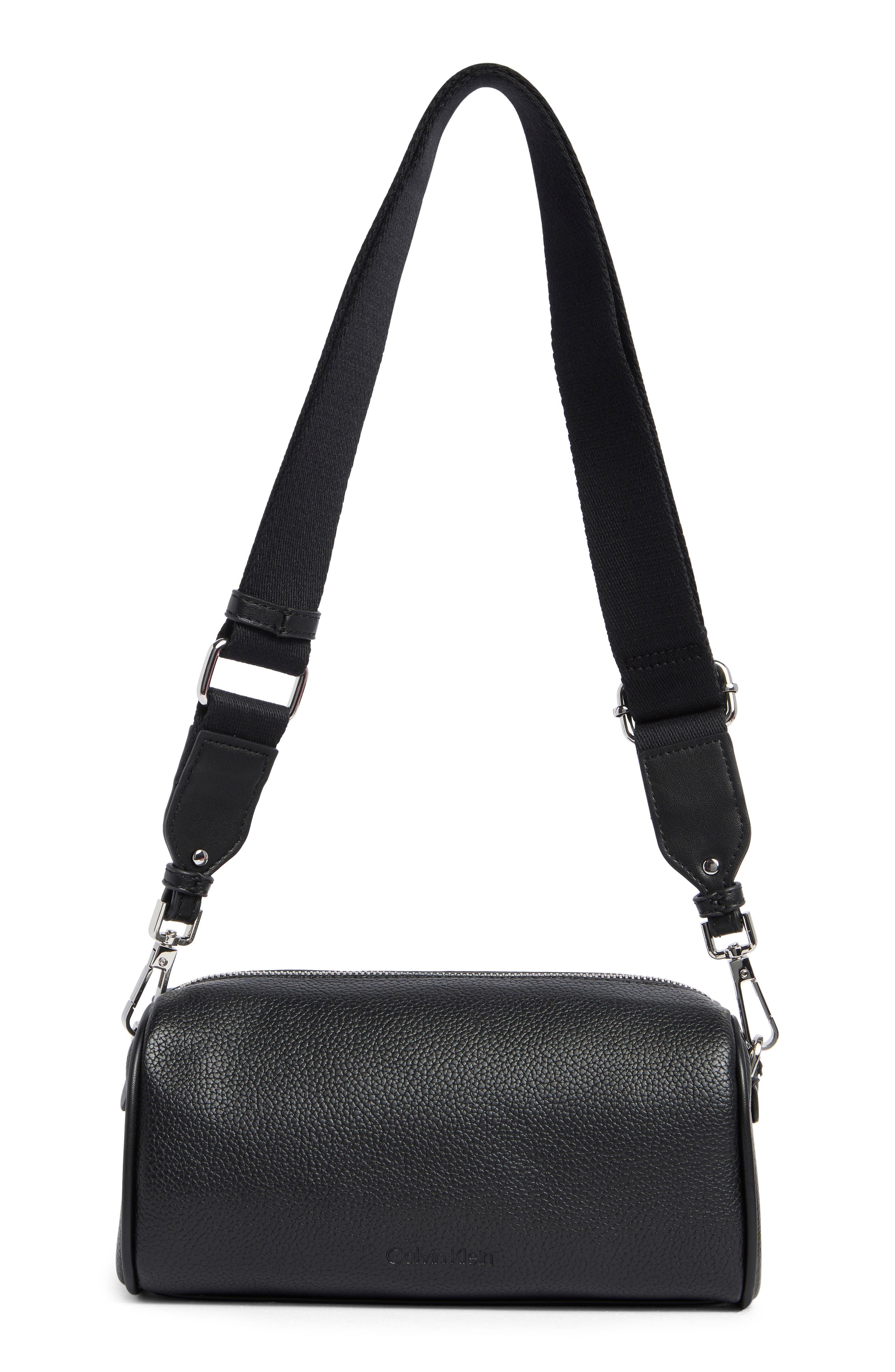 Calvin Klein Rue Crossbody Bag, Alternate, color, Black