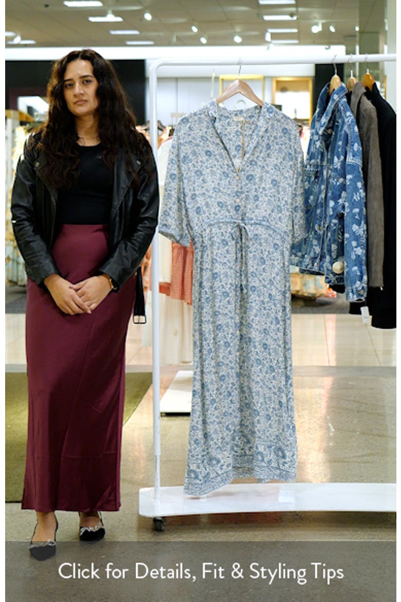Island Times Tie Waist Midi Dress video