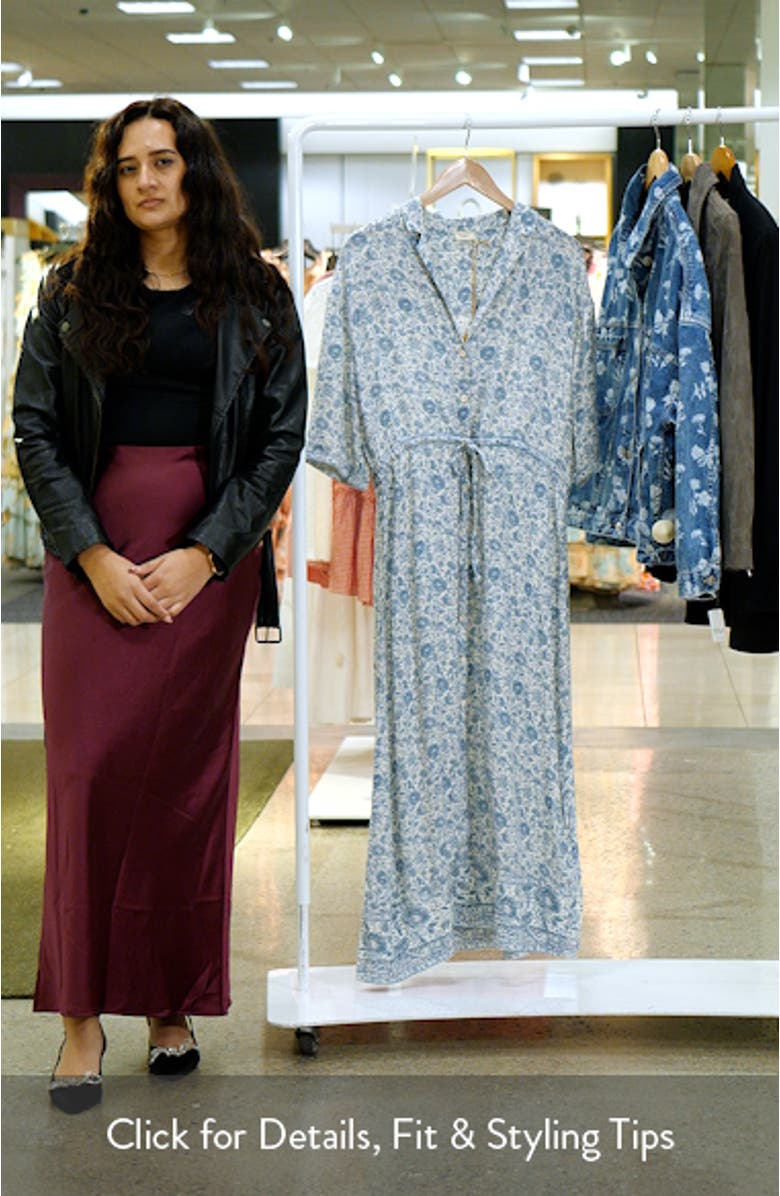 Island Times Tie Waist Midi Dress, sales video thumbnail