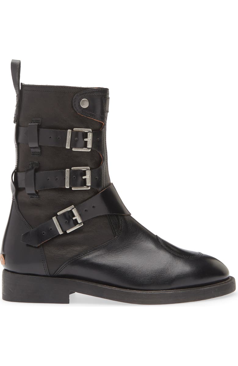 Free People Dusty Buckle Boot, Alternate, color,