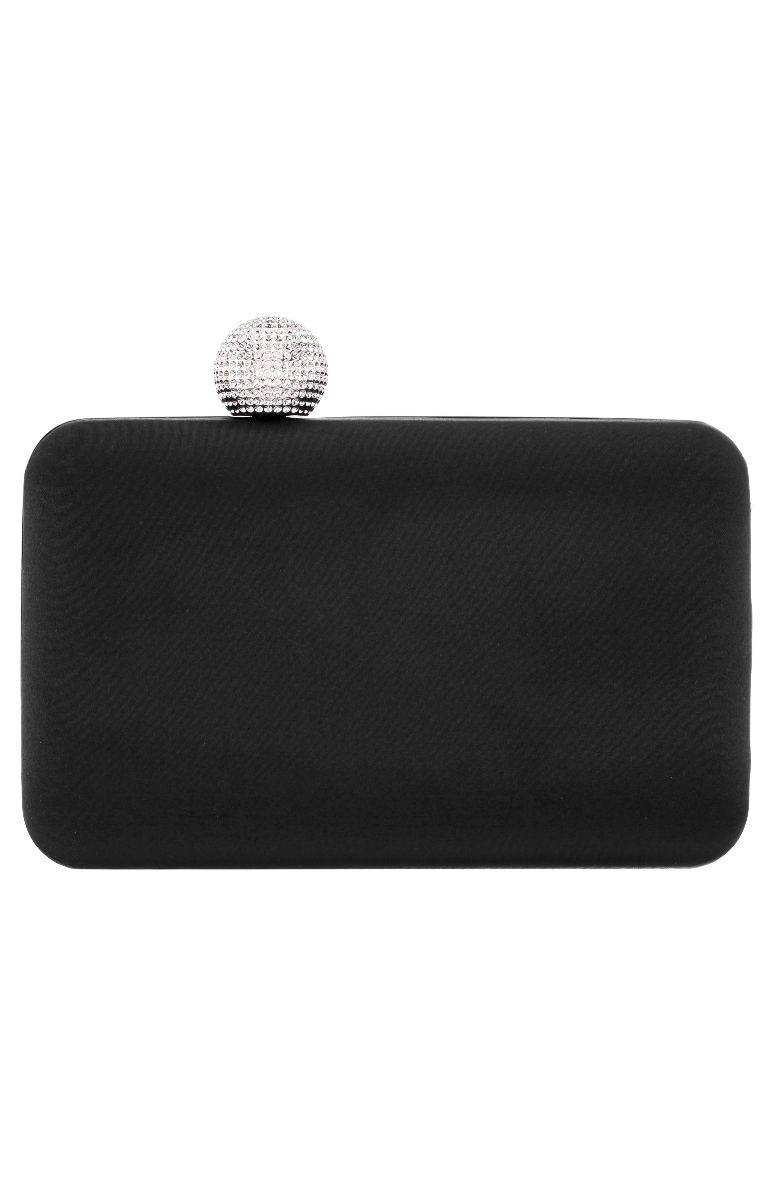 Nina Kimberly Clutch, Alternate, color, Black
