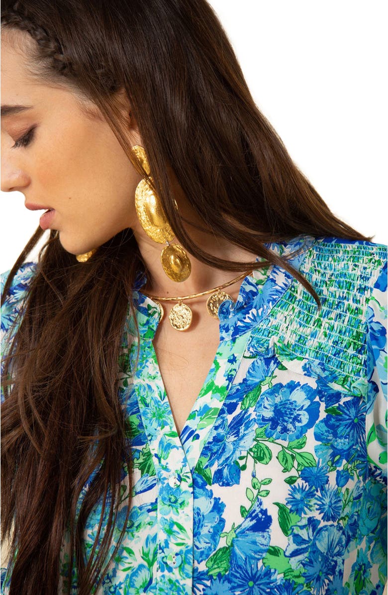 Hale Bob Lydia Button Down Top, Alternate, color, 