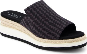 Margo Espadrille Wedge Slide Sandal
