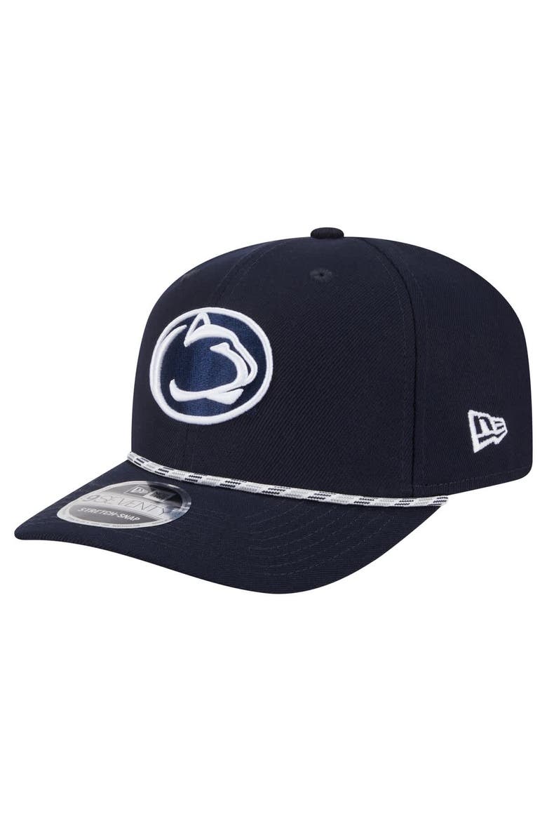 Men's New Era Navy Penn State Nittany Lions Game Day Multi-Rope 9SEVENTY Stretch-Snap Hat, Main, color, Navy