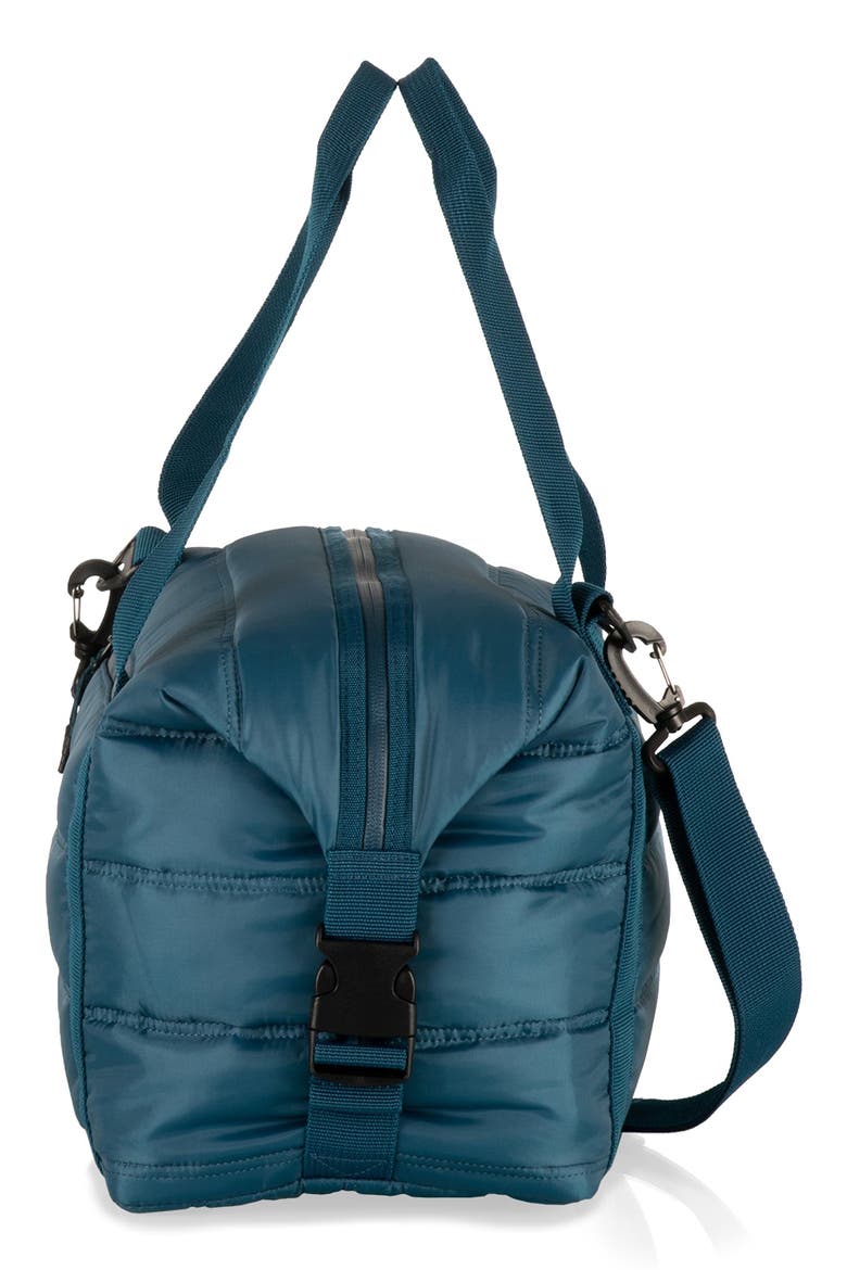 All-Day Quilted Washable Insulated Cooler Bag, Alternate, color, BERYL BLUE