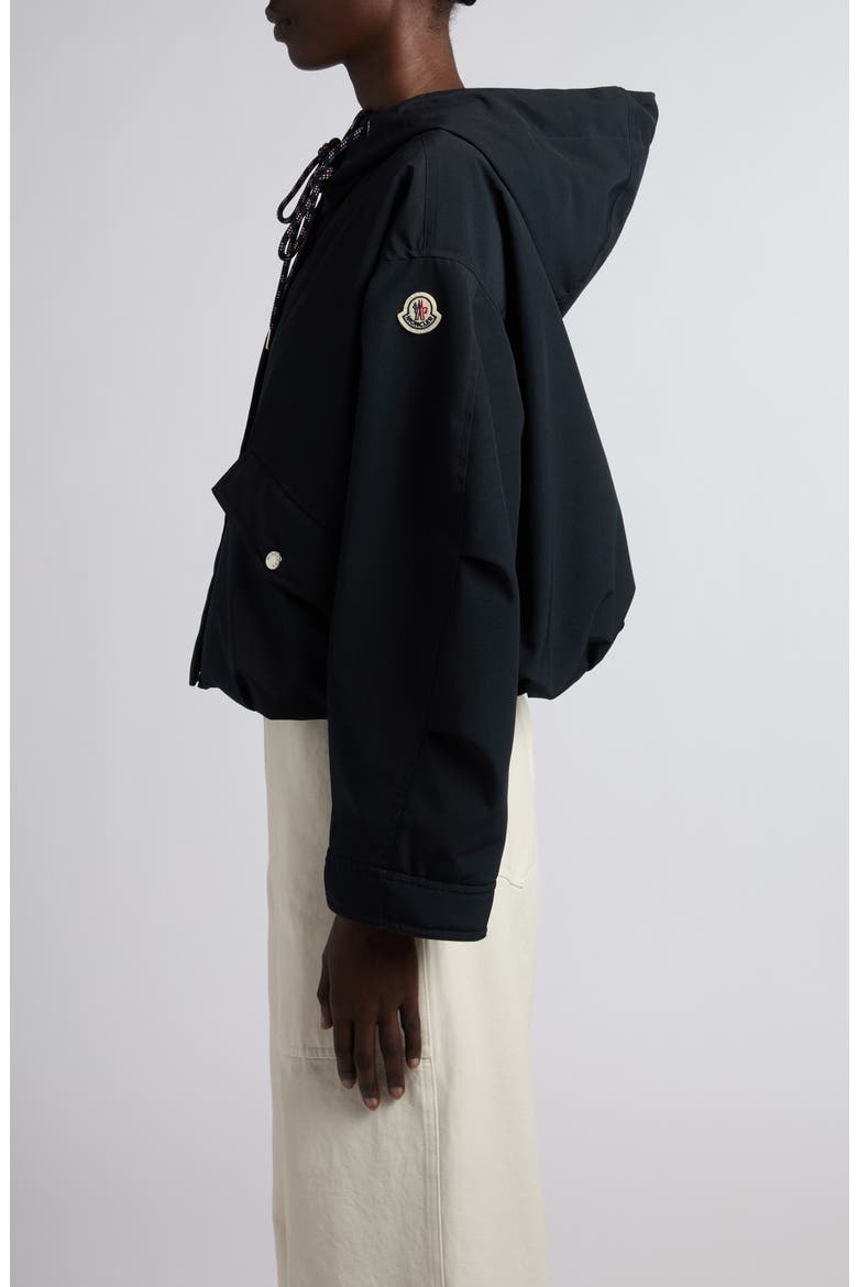 Eucalyptus Hooded Down Jacket, Alternate, color, NAVY BLUE