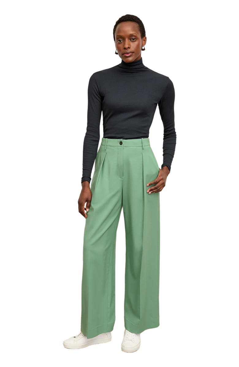 M.M.LaFleur Zuri Pant - Washable Wool Twill, Main, color,