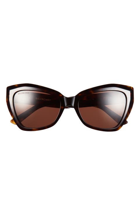 56mm Cat Eye Sunglasses