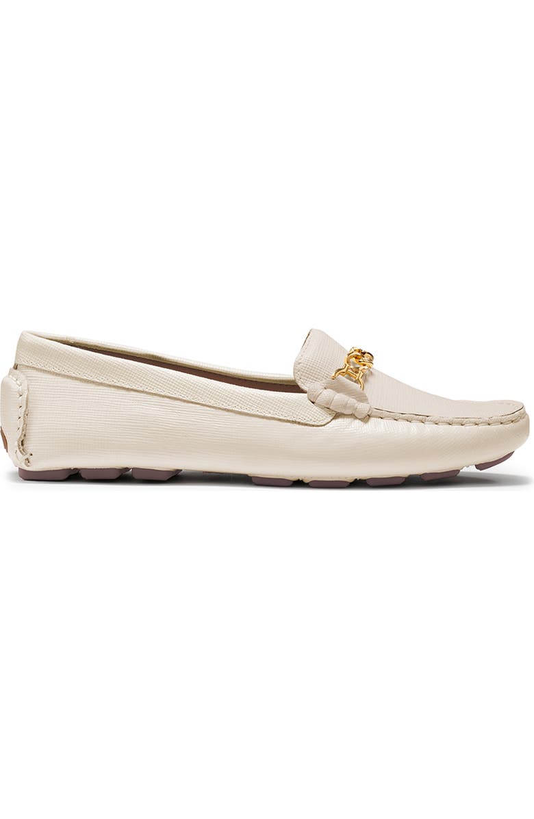 G.H.BASS Dylan Chain Driver Loafer, Alternate, color, Off White