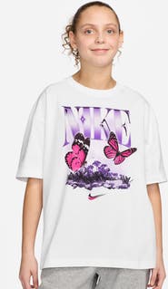 Nike Kids' Oversize Cotton Graphic T-Shirt