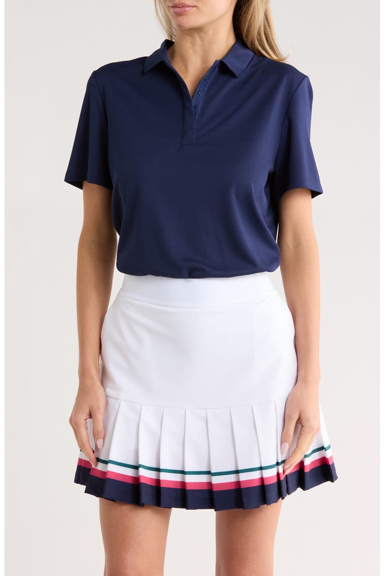 Solid Hue Polo, Main, color, PEACOAT