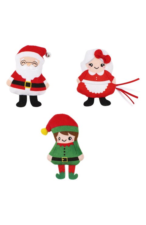 Santa's Squad Set of 3 Cat Toys