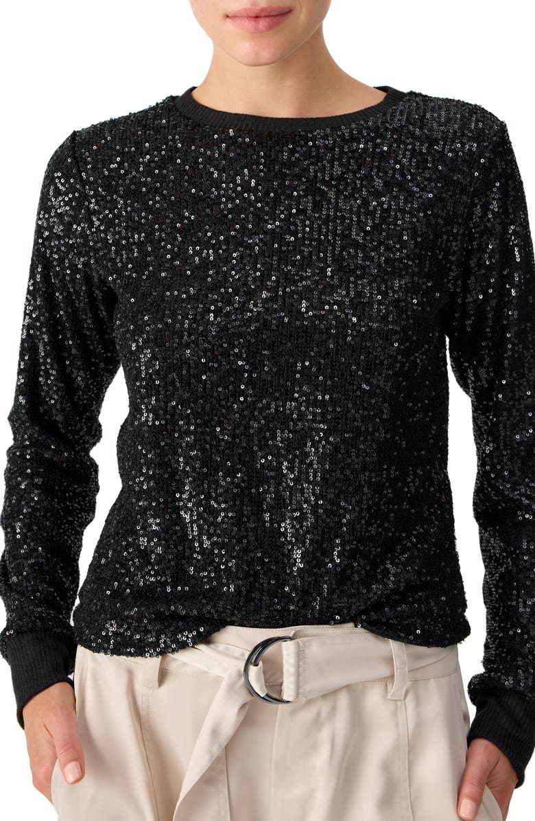 Sanctuary Sparkle Together Sequin Top, Alternate, color, 